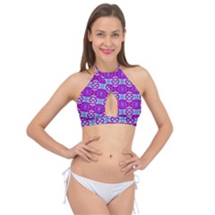 Ab 70 Cross Front Halter Bikini Top