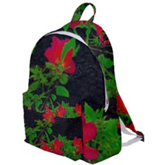 Dark Pop Art Floral Poster The Plain Backpack by dflcprintsclothing