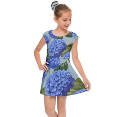 Hydrangea  Kids  Cap Sleeve Dress by Sobalvarro