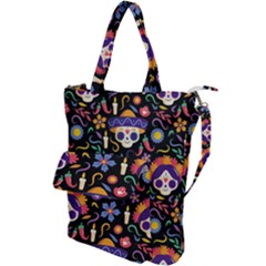 Dia De Los Muertos Shoulder Tote Bag by Sobalvarro