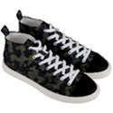 Camouflage Vert Men s Mid-Top Canvas Sneakers View3