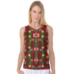 In Time For The Season Of Christmas An Jule Women s Basketball Tank Top