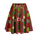 In Time For The Season Of Christmas An Jule High Waist Skirt