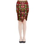 In Time For The Season Of Christmas An Jule Midi Wrap Pencil Skirt