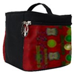 In Time For The Season Of Christmas An Jule Make Up Travel Bag (Small)