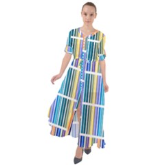 Netzauge Waist Tie Boho Maxi Dress