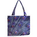 Peacock Feathers Color Plumage Blue Mini Tote Bag View2
