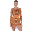 Happy Pumkins And Ghosts And  They Love The Season Asymmetric Cut-Out Shift Dress View1