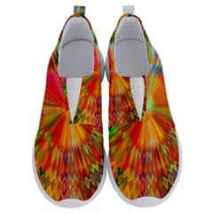 Kaleidoscope Mandala Color No Lace Lightweight Shoes by Wegoenart