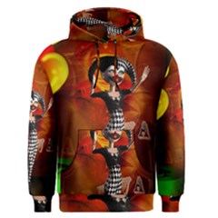 Cute Little Harlequin Men s Pullover Hoodie by FantasyWorld7