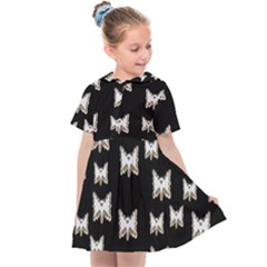 Bats In The Night Ornate Kids  Sailor Dress