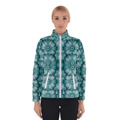 Sea And Florals In Deep Love Winter Jacket