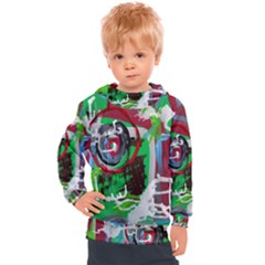 Happy Colors 1 1 Kids  Hooded Pullover by bestdesignintheworld