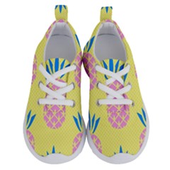 Summer Pineapple Seamless Pattern Running Shoes by Sobalvarro