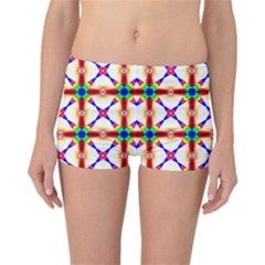 Rainbow Pattern Reversible Boyleg Bikini Bottoms by Mariart