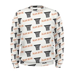 Slam Dunk Baskelball Baskets Men s Sweatshirt by mccallacoulturesports