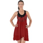 Canada Maple Leaf Dresses Show Some Back Chiffon Dress