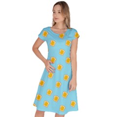 I Love Bread Classic Short Sleeve Dress by designsbymallika
