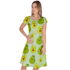 Avocado Love Classic Short Sleeve Dress by designsbymallika