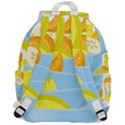 Salad Fruit Mixed Bowl Stacked Top Flap Backpack View3