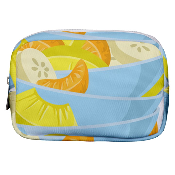 Salad Fruit Mixed Bowl Stacked Make Up Pouch (Small)