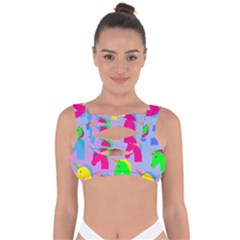 Unicorn Love Bandaged Up Bikini Top by designsbymallika