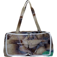 Close Up Mushroom Abstract Multi Function Bag by Fractalsandkaleidoscopes