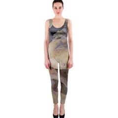 Close Up Mushroom Abstract One Piece Catsuit by Fractalsandkaleidoscopes