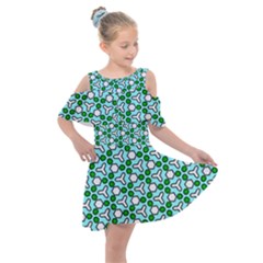 Illustrations Background Texture Kids  Shoulder Cutout Chiffon Dress by Mariart