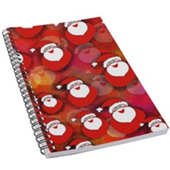 Santa Clause 5 5  X 8 5  Notebook by HermanTelo