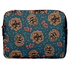 Christmas Seamless Pattern Make Up Pouch (large) by Vaneshart