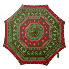 Christmas Knitting Pattern Hook Handle Umbrellas (medium) by Vaneshart