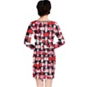 Background Red Summary Long Sleeve Nightdress View2