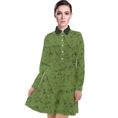 Groyper Pepe The Frog Original Meme Funny Kekistan Green Pattern Long Sleeve Chiffon Shirt Dress by snek