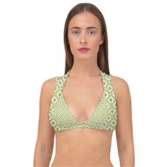 Df Codenoors Ronet Double Strap Halter Bikini Top by deformigo