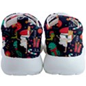 Colorful Funny Christmas Pattern Cute Cartoon Mens Athletic Shoes View4