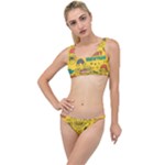 Colorful Funny Christmas Pattern Cool Ho Ho Ho Lol The Little Details Bikini Set