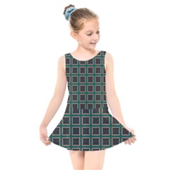 Df Bonnar Vinck Kids  Skater Dress Swimsuit by deformigo