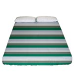 Stripey 4 Fitted Sheet (Queen Size)