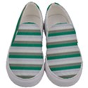 Stripey 4 Men s Canvas Slip Ons View1