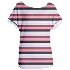 Stripey 5 Women s Oversized Tee by anthromahe