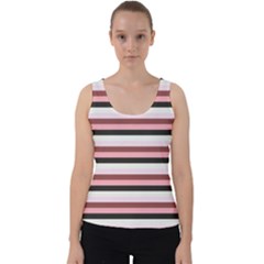 Stripey 5 Velvet Tank Top by anthromahe