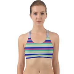 Stripey 6 Back Web Sports Bra by anthromahe