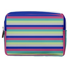 Stripey 6 Make Up Pouch (medium) by anthromahe