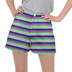 Stripey 6 Ripstop Shorts by anthromahe