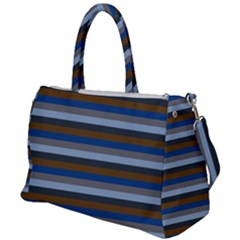 Stripey 7 Duffel Travel Bag by anthromahe