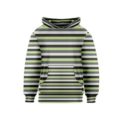 Stripey 8 Kids  Pullover Hoodie by anthromahe