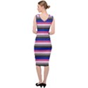 Stripey 9 Sleeveless Pencil Dress View2