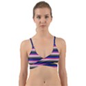 Stripey 9 Wrap Around Bikini Top View1