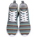 Stripey 10 Women s Lightweight High Top Sneakers View1